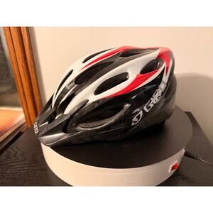 Giro Indicator Sport Bike Helmet - Red Black Universal Fit